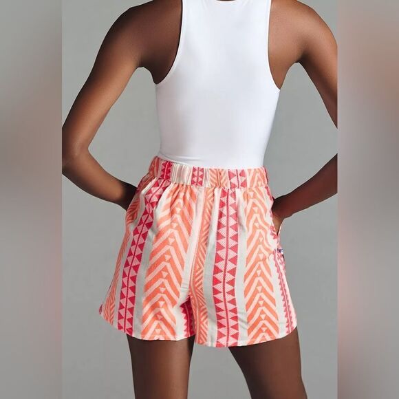 FARM Rio Embroidered Printed Drawstring Shorts NWT - Picture 4 of 12